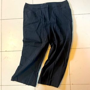 Chico’s black crop pants